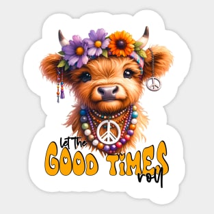 Let the Good Times Roll Sticker